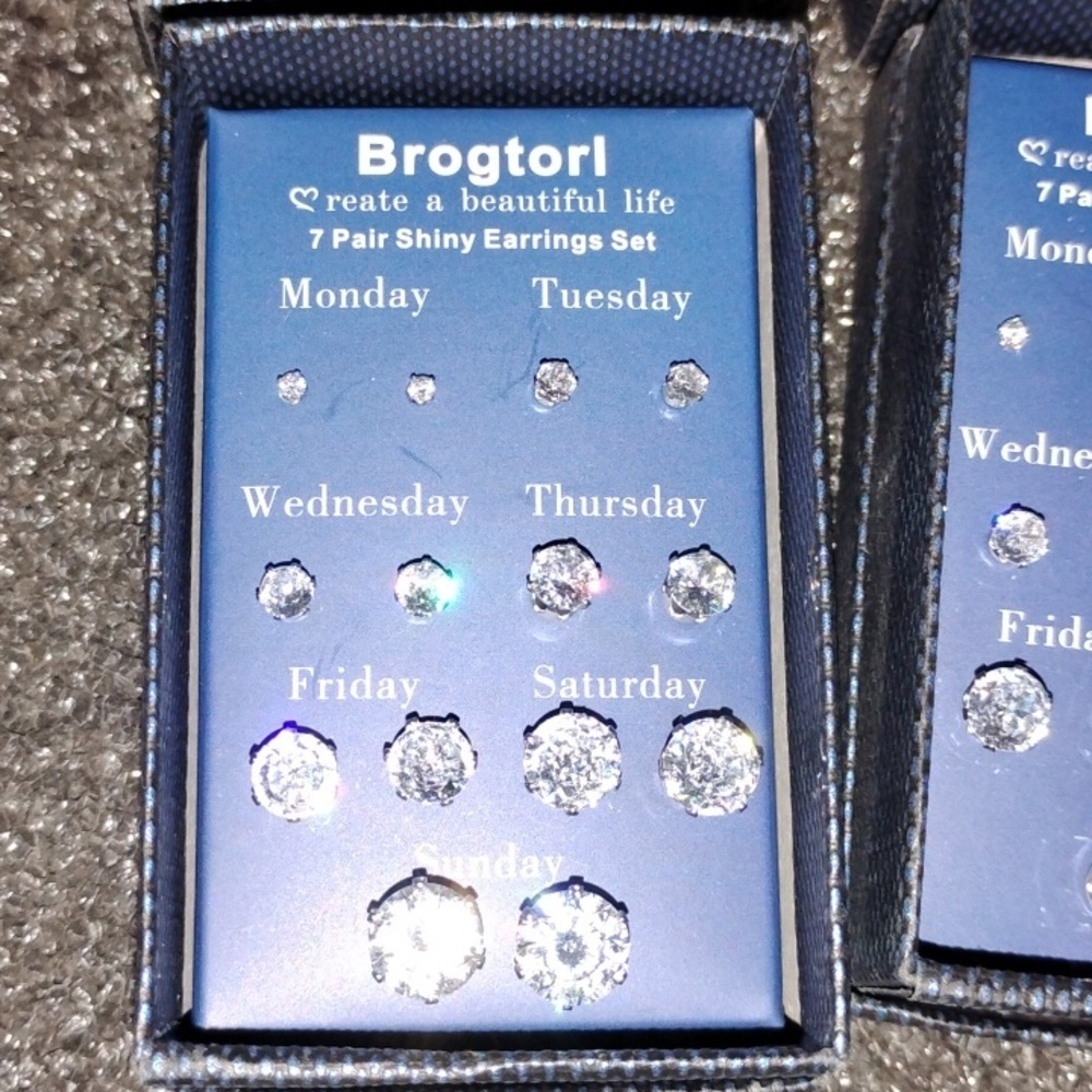 Brogtoi Shiny Earrings - Picture 2 of 4